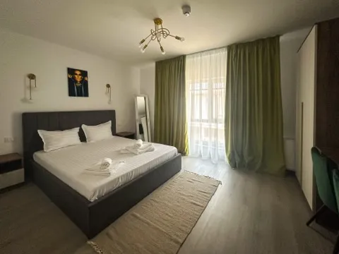 Cameră dublă cu pat matrimonial — Pensiunea Ramedal Calafat